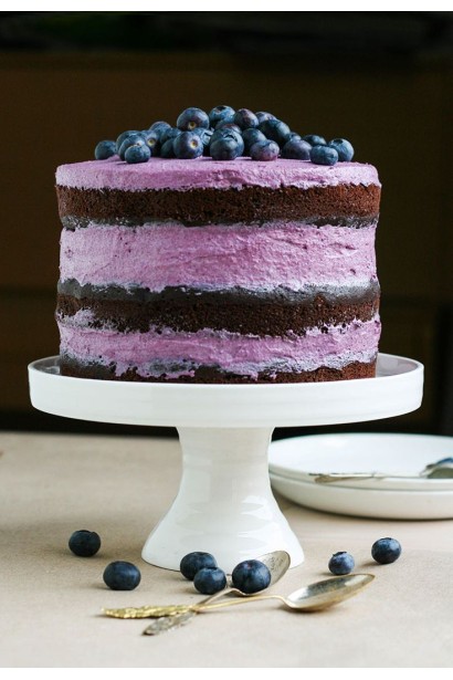 Выпечка из ягод голубики